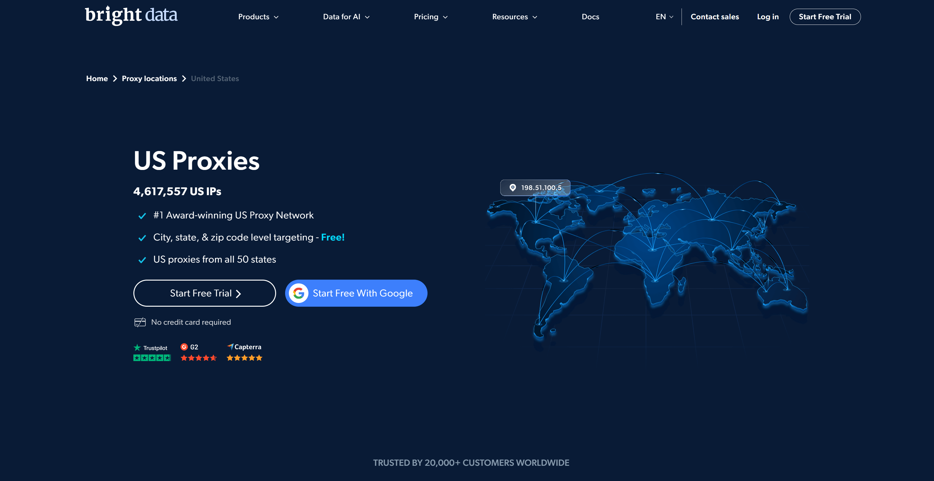 2026年值得使用的7大美国代理供应商