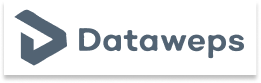 Dataweps 白色标志