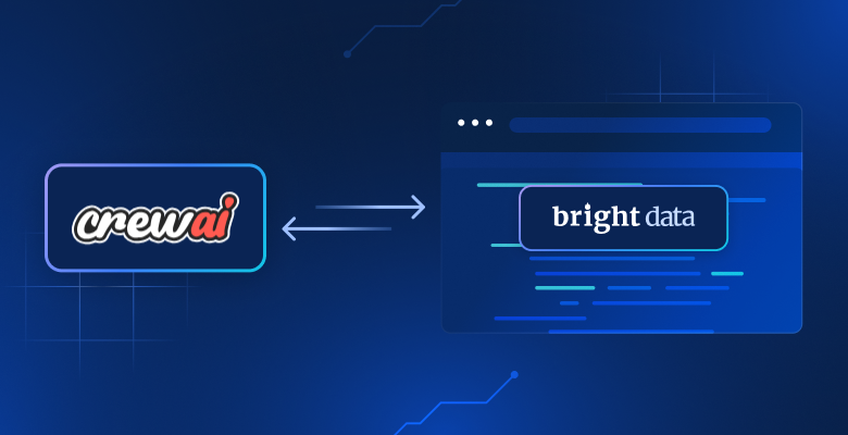 CrewAI + Bright Data 的 SERP API