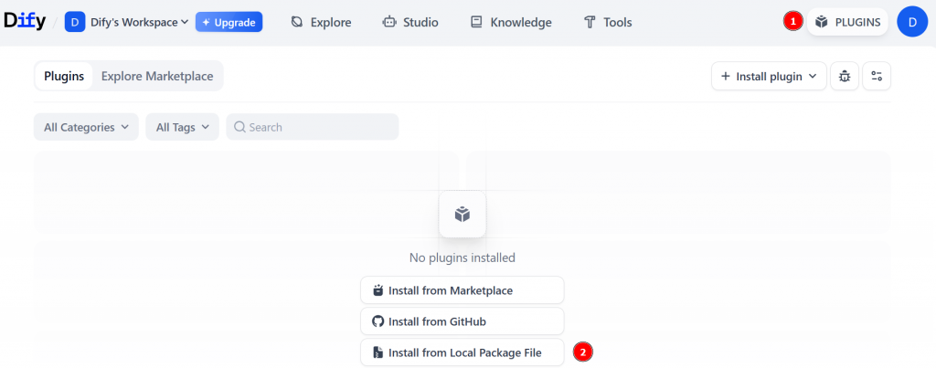 为 Dify 加载最新的 Bright Data 插件