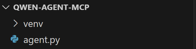 Qwen-Agent MCP 代理项目的文件结构
