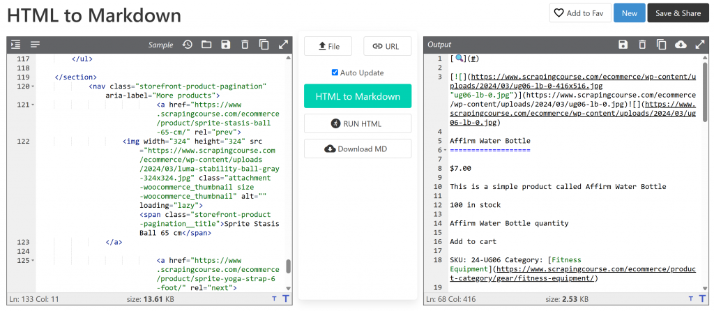 HTML 与 Markdown 的比较