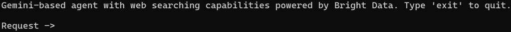 AI SERP 代理的 REPL 界面