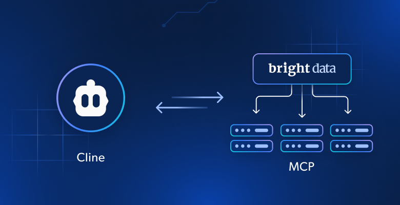 Cline 与 Bright Data MCP