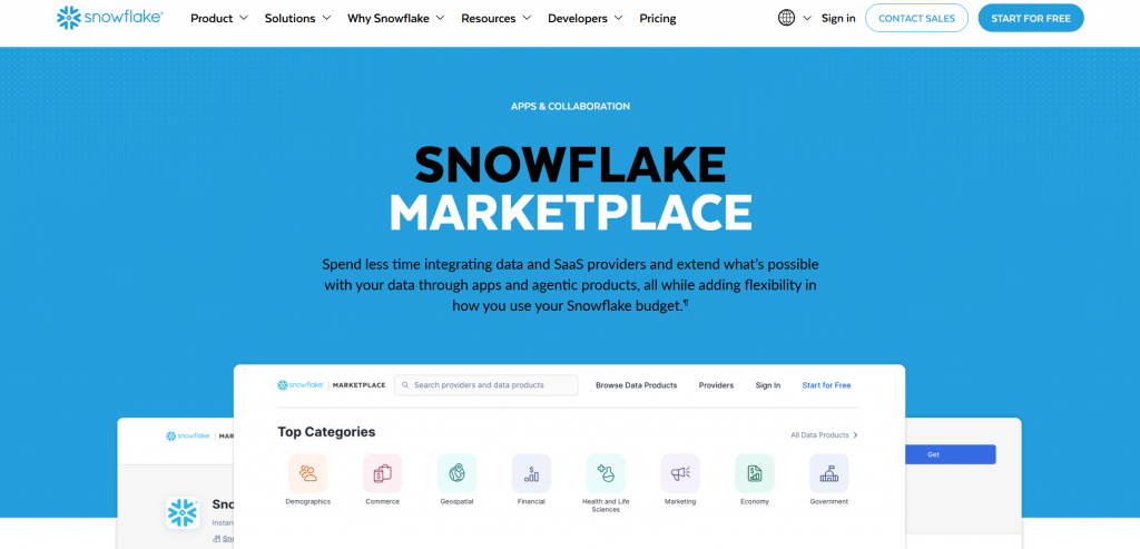 Snowflake Marketplace