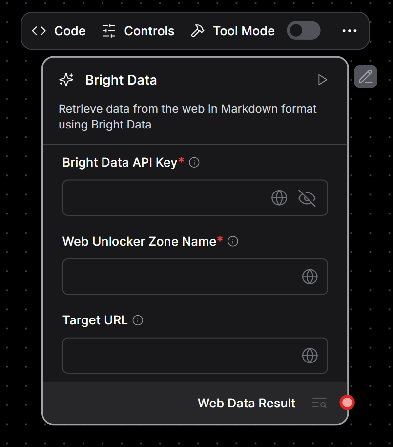 新的 Bright Data 组件