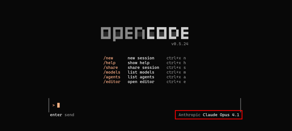 从 Anthropic 选择 “Claude Opus 4.1” 模型