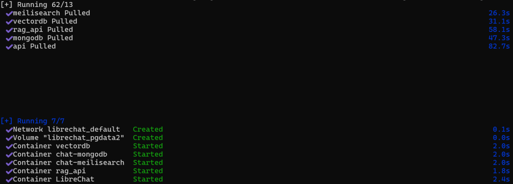 docker 命令产生的输出