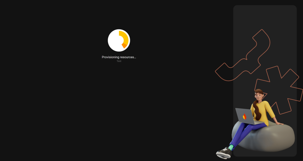 Firebase 项目创建加载页面