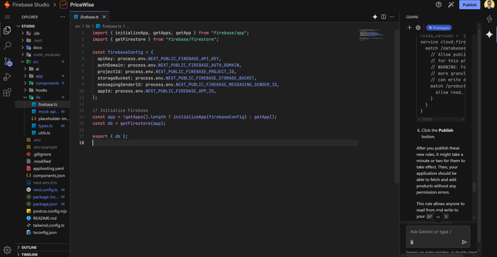 src/lib/firebase.ts 文件