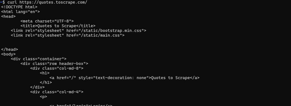 使用 cURL 执行 HTTP GET 请求
