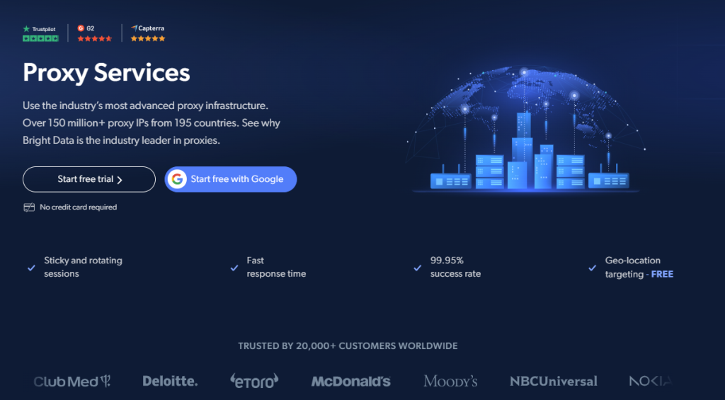 Bright Data 的代理服务