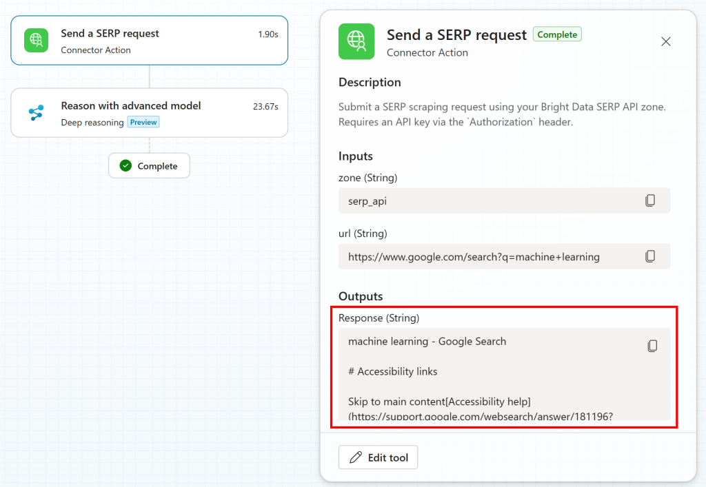 留意 Markdown 格式的“机器学习”Google SERP