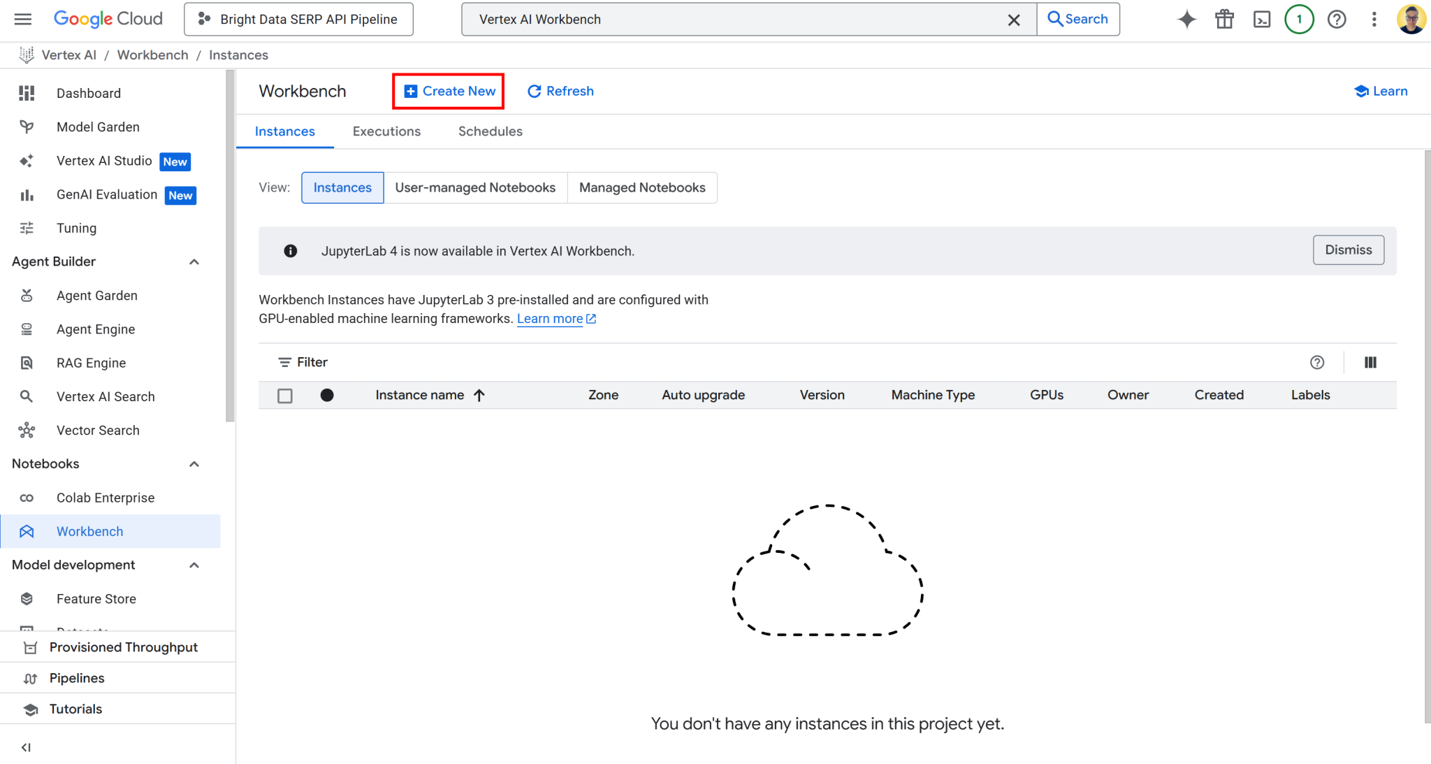 按下“新建”按钮