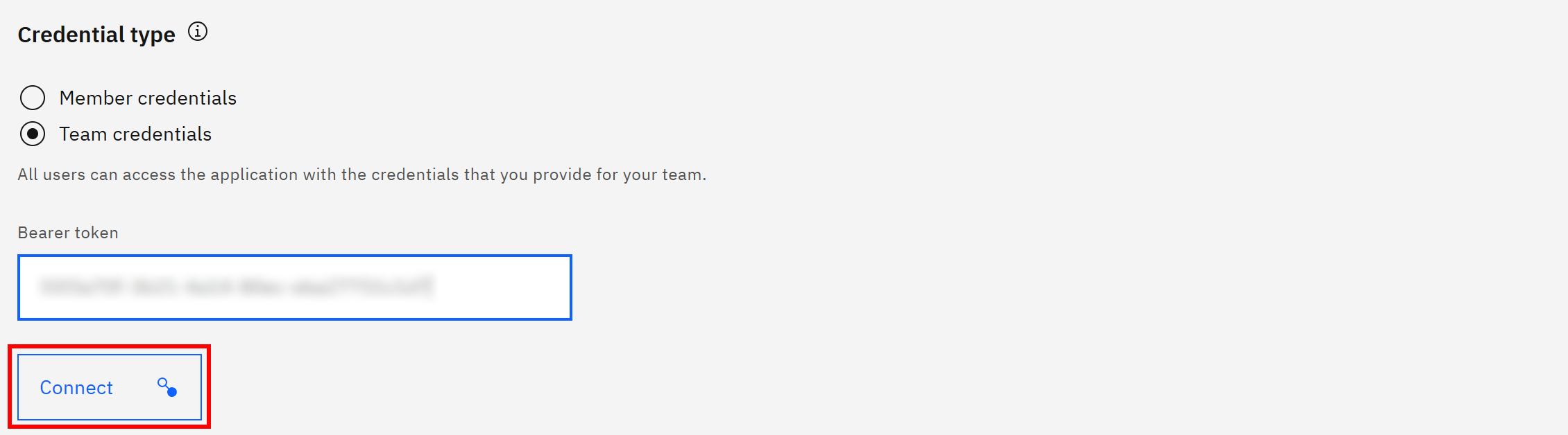 点击 “Connect” 按钮