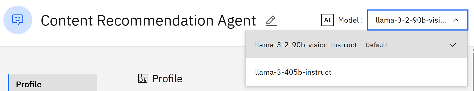 选择可用的 LLM 模型