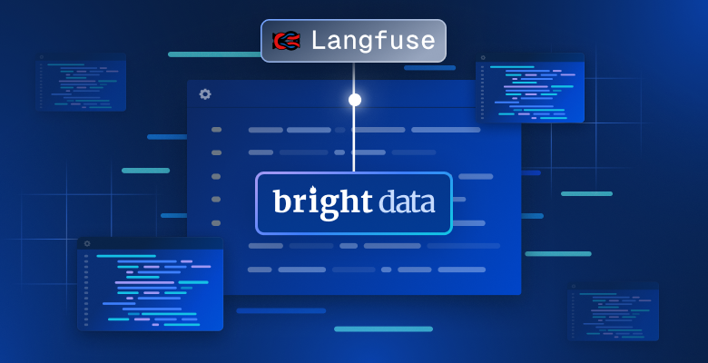 与 Bright Data 集成的 Langfuse