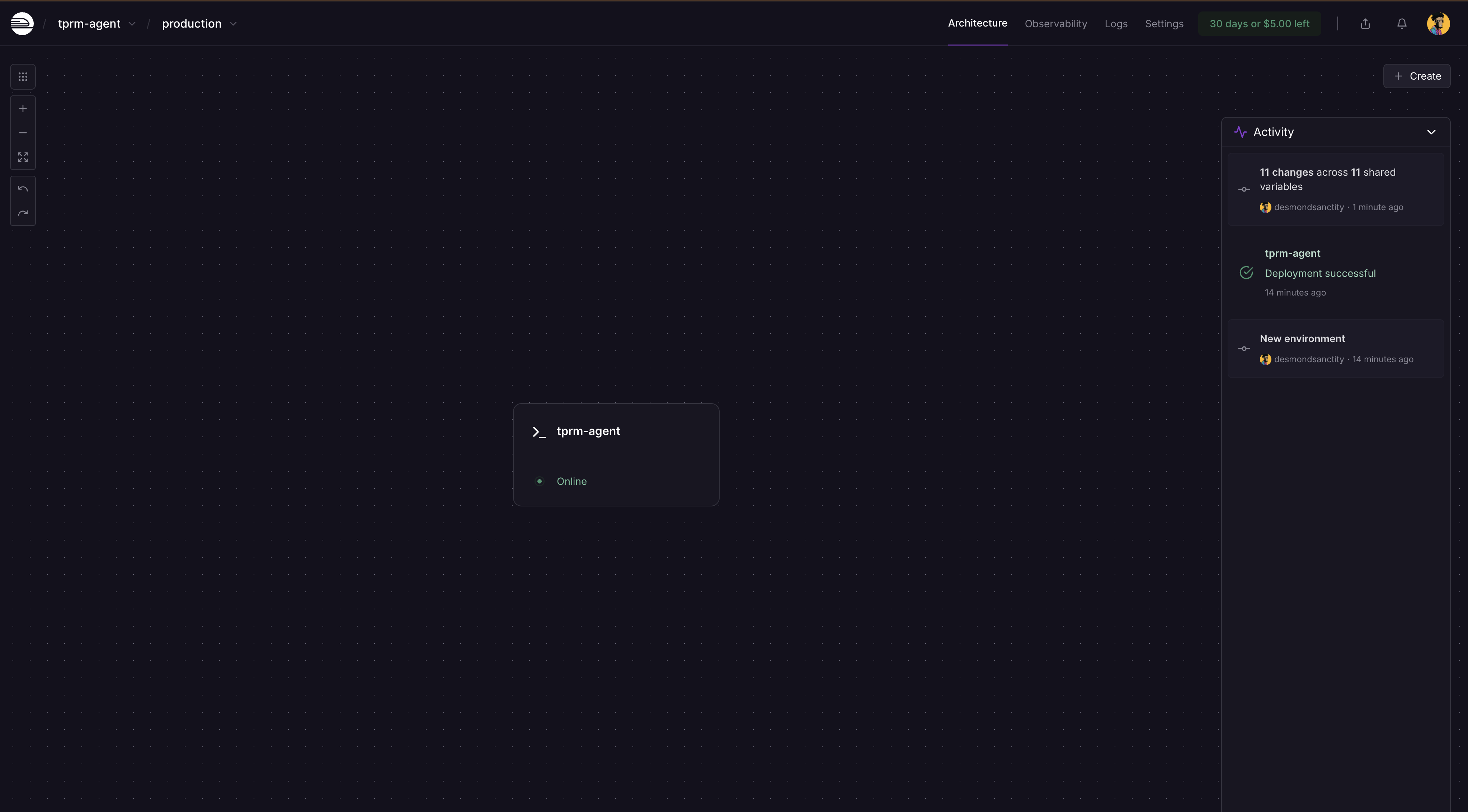 添加变量后重新部署 Railway 应用