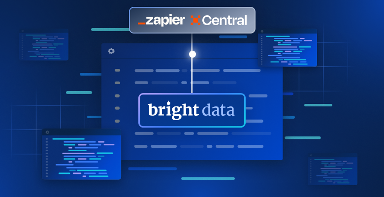 搭配 Bright Data 使用 Zapier Central