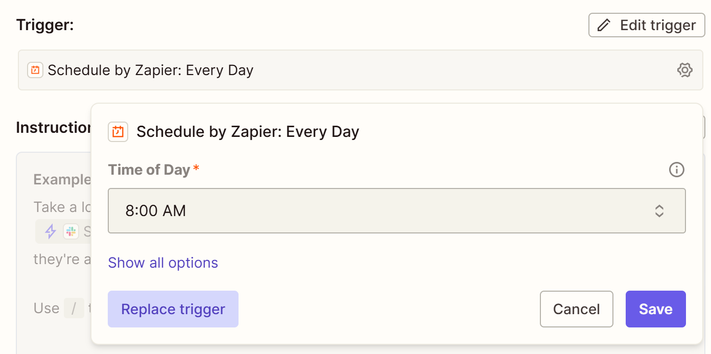 将 Agent 配置为早上 8 点启动
