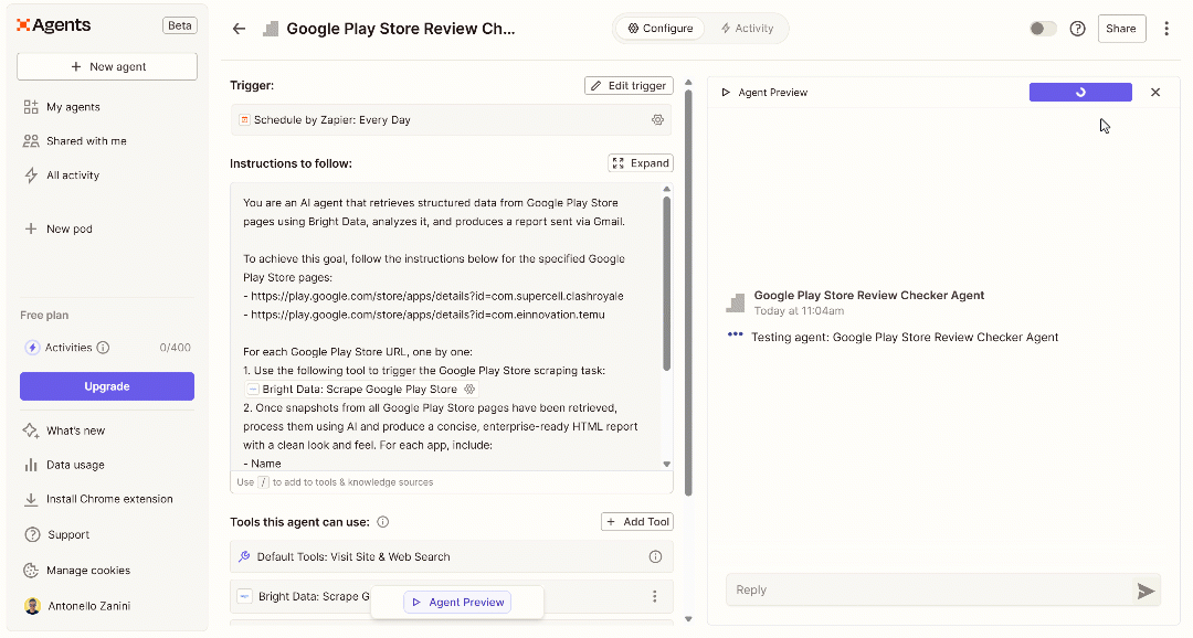 AI Agent 运行过程
