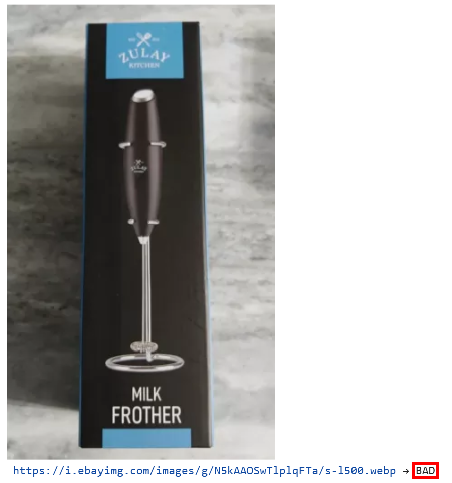 第一张图片的分类结果