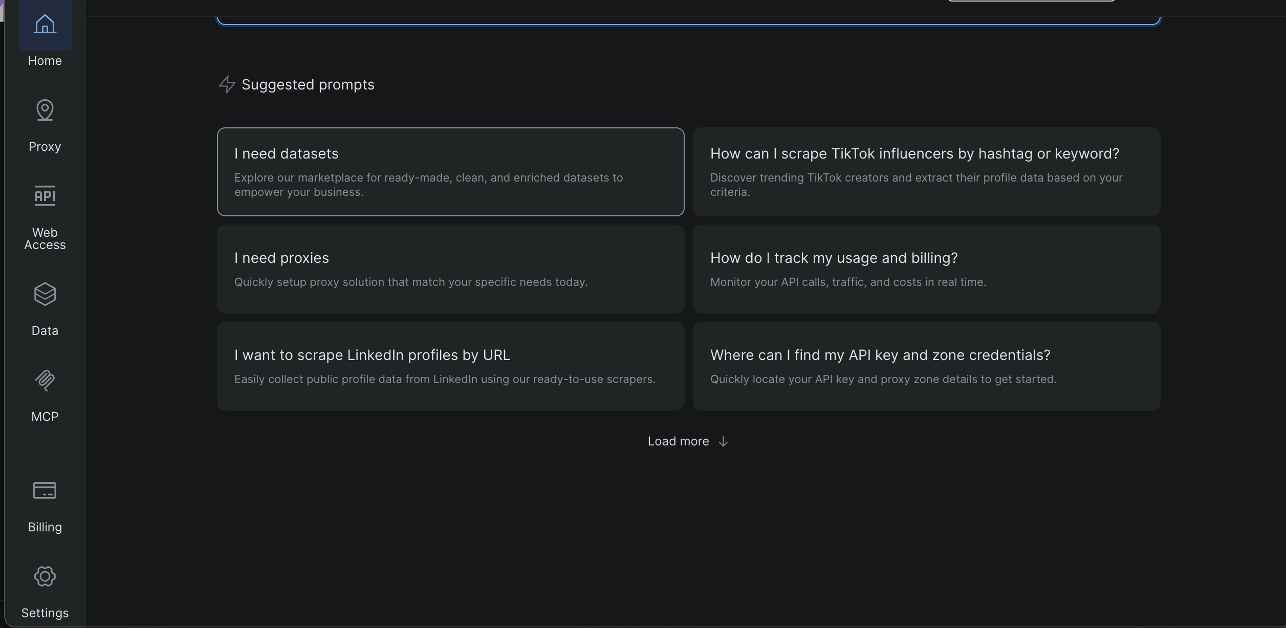 Bright Data 控制台