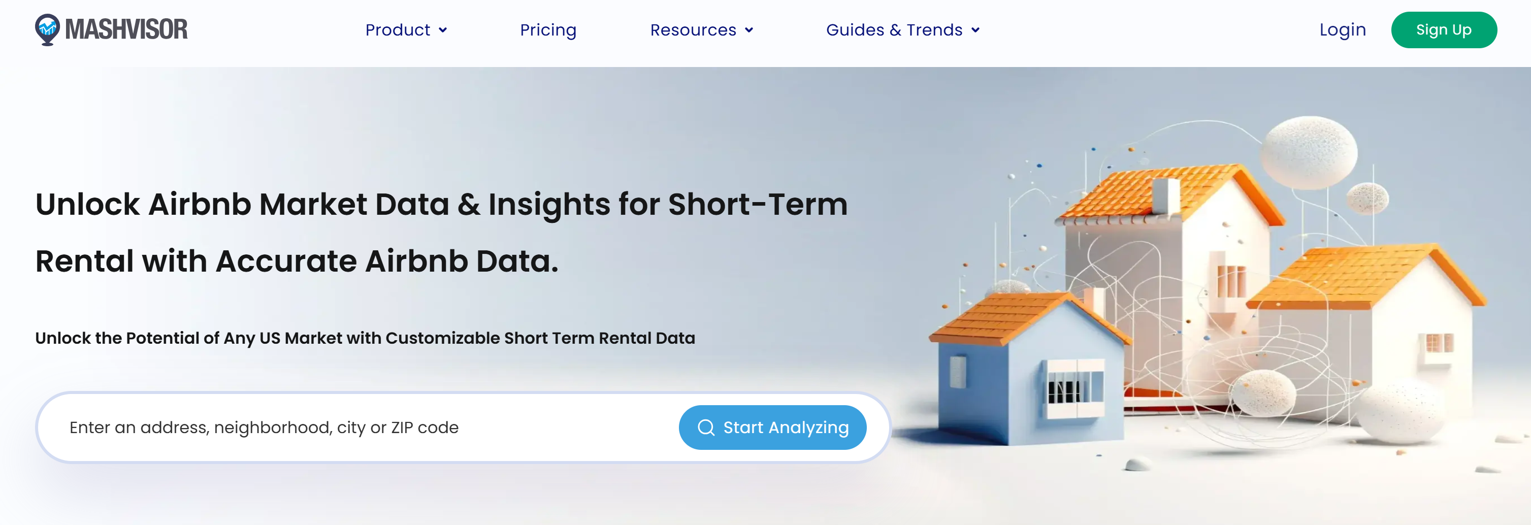Mashvisor 的 Airbnb 数据服务