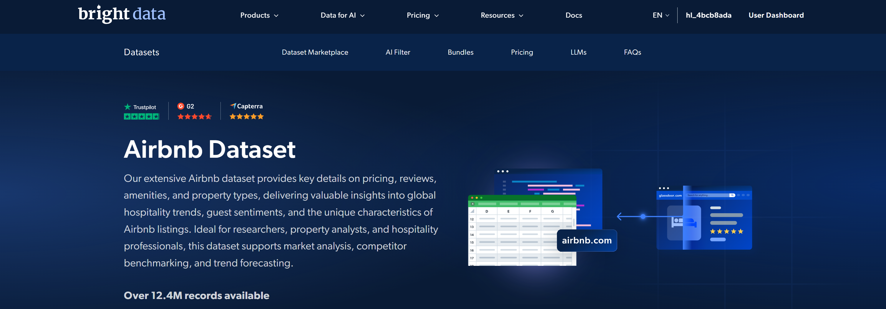 Bright Data 的 Airbnb 数据集