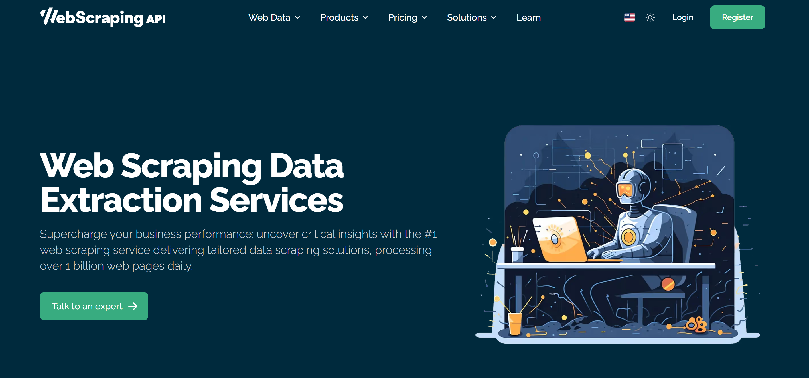 WebScrapingAPI 的网页抓取服务