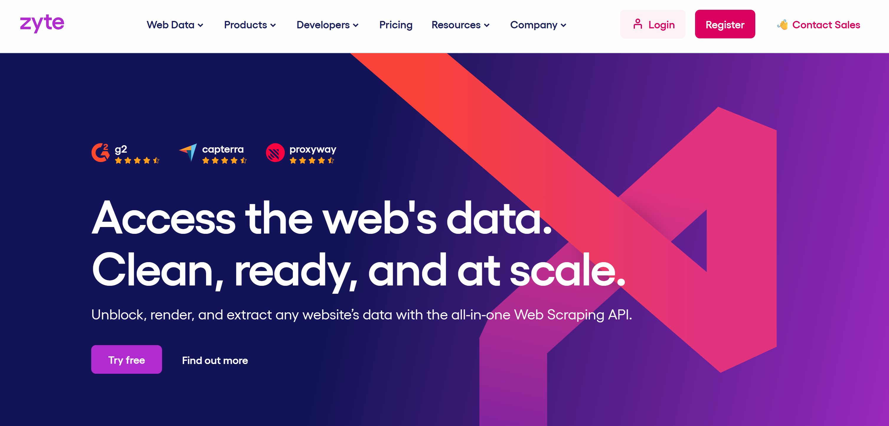 Zyte 的网页抓取服务