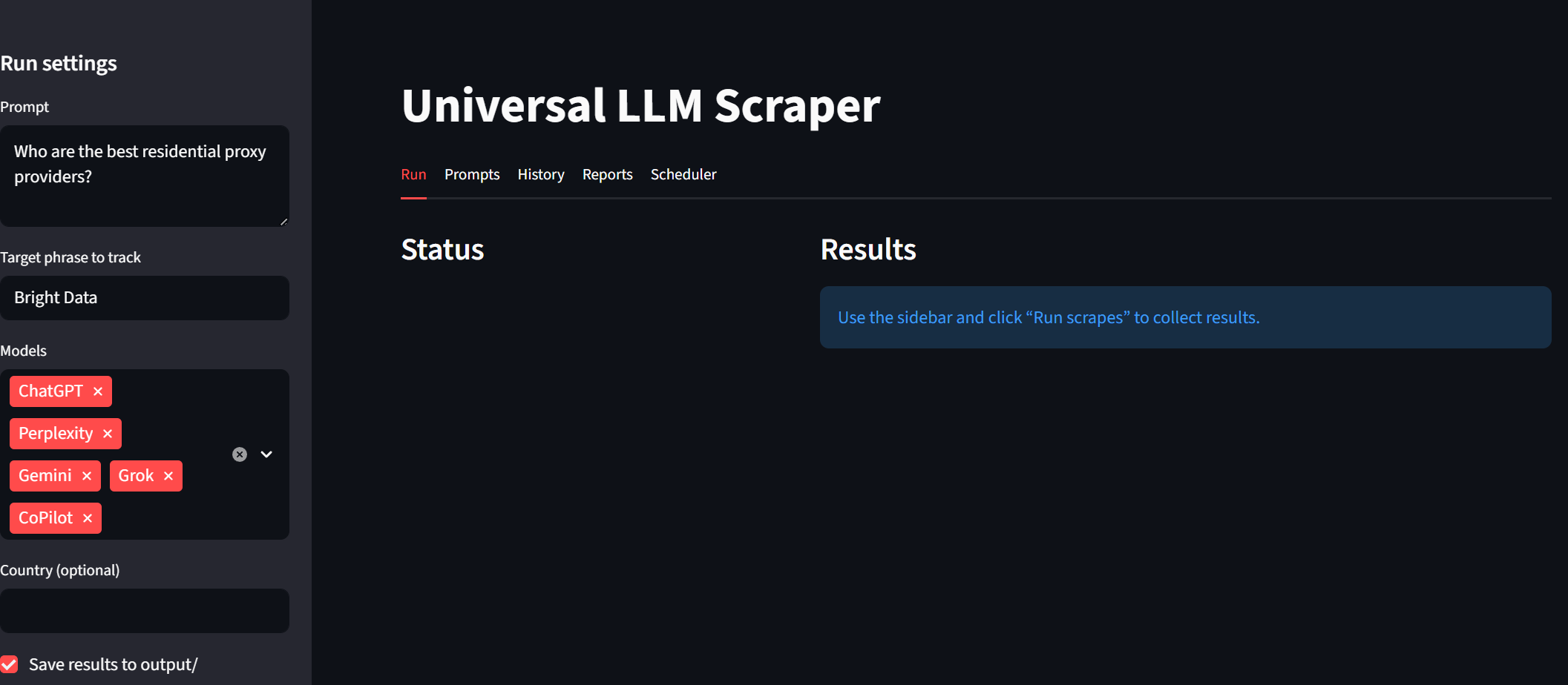 Streamlit 应用的新首页