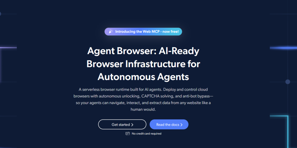 Bright Data 的 Agent Browser