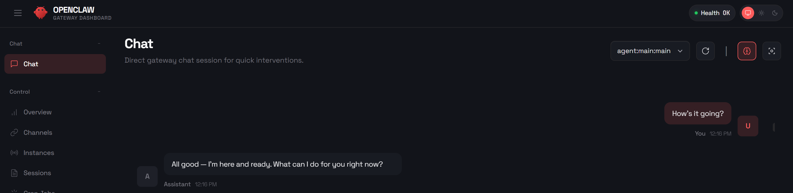 WhatsApp 中的相同消息在此也可见