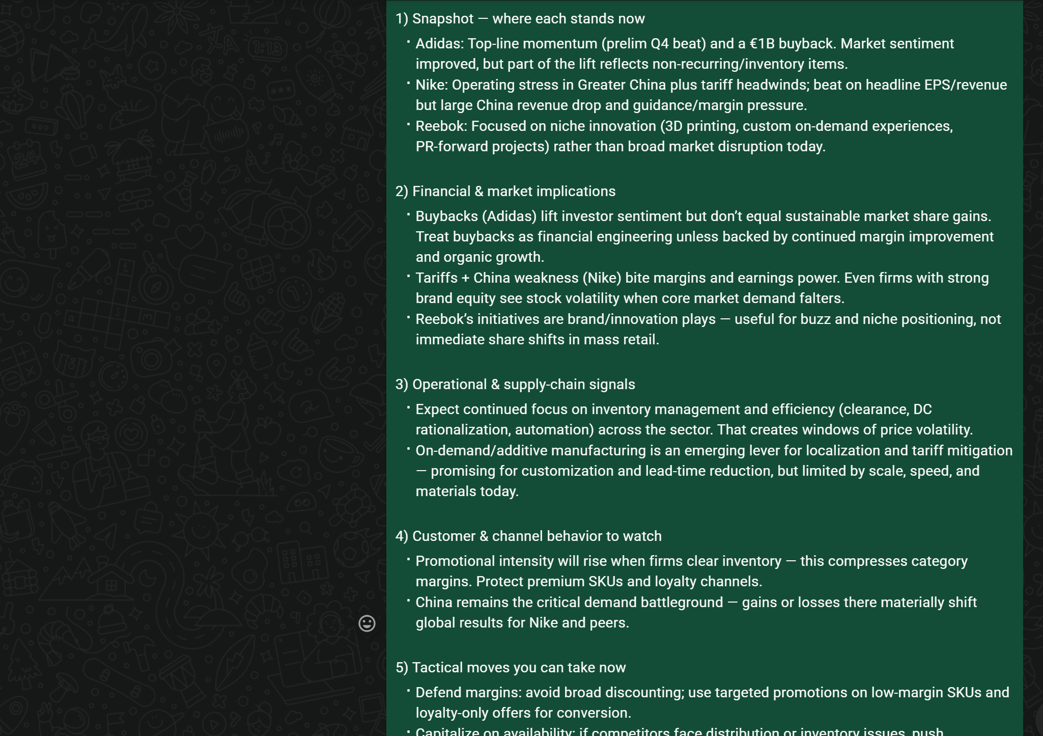 AI 助手生成的最终报告