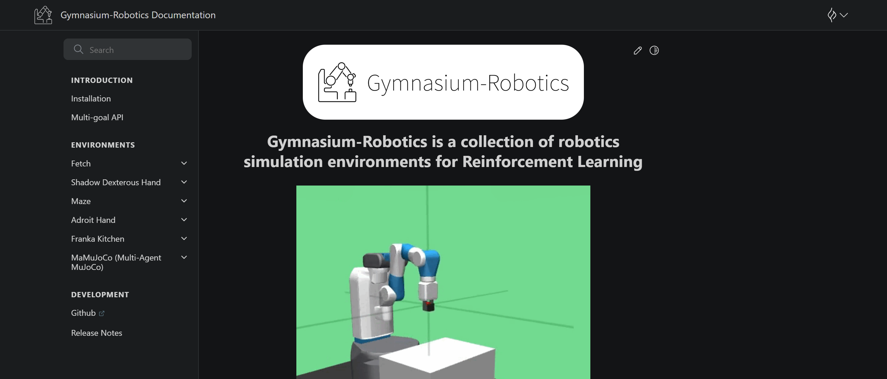 Gymnasium-Robotics