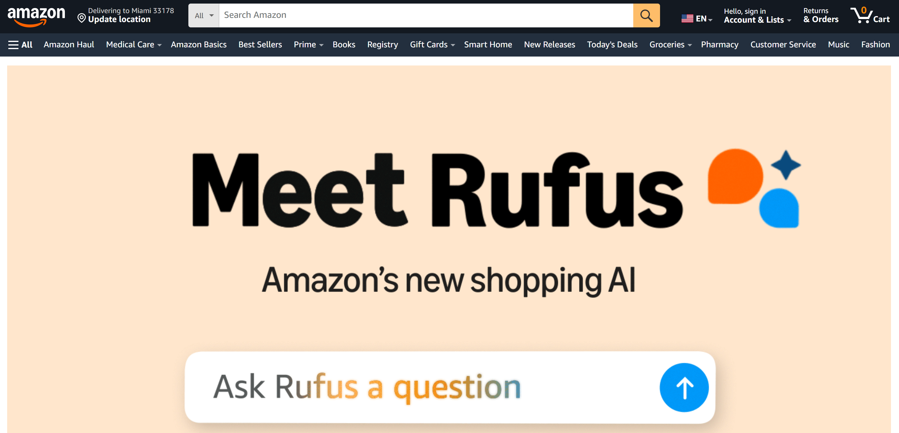 Amazon Rufus