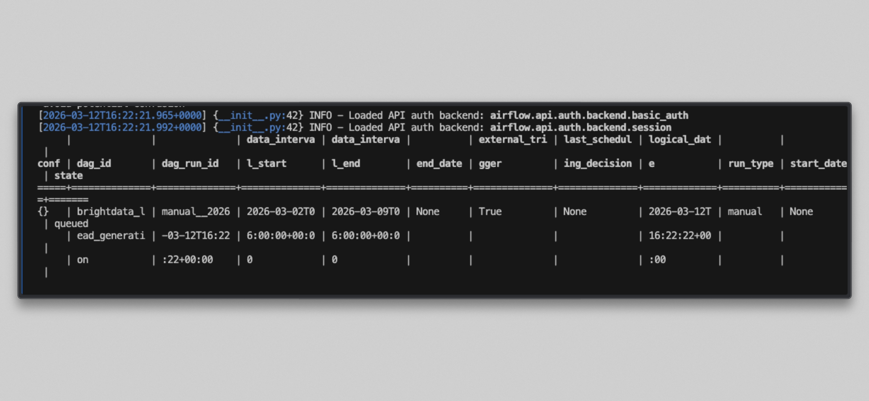 Docker 运行日志