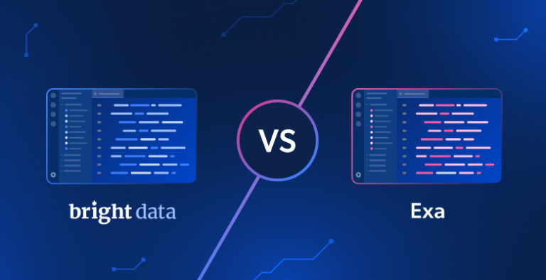 Bright Data vs. Exa 博客配图