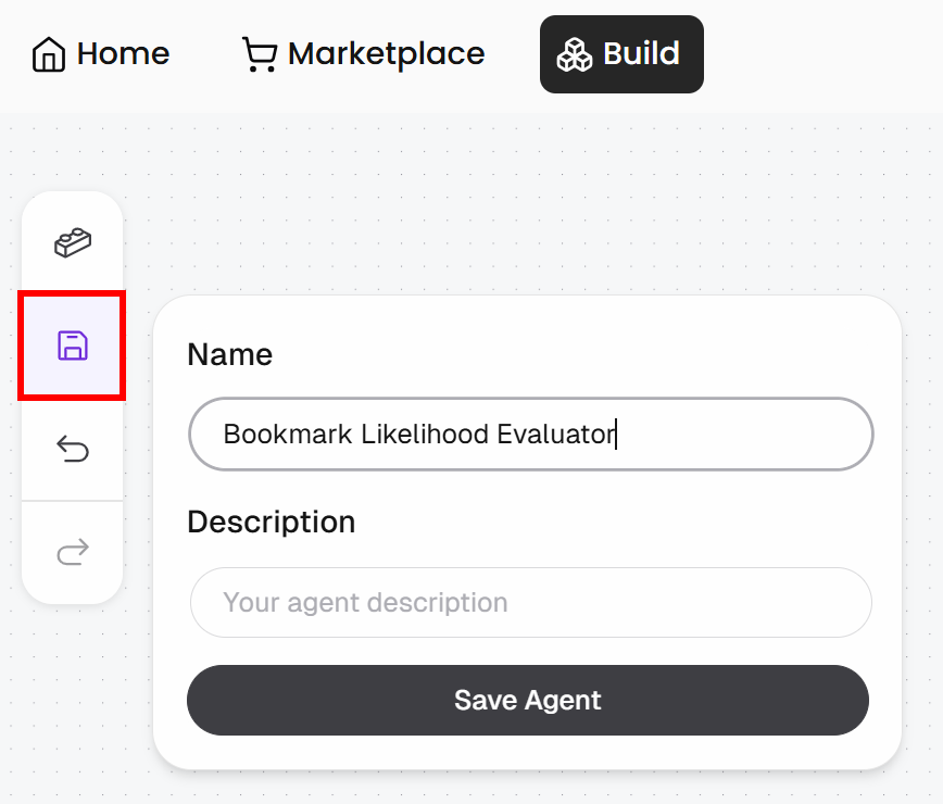 保存你的 agent