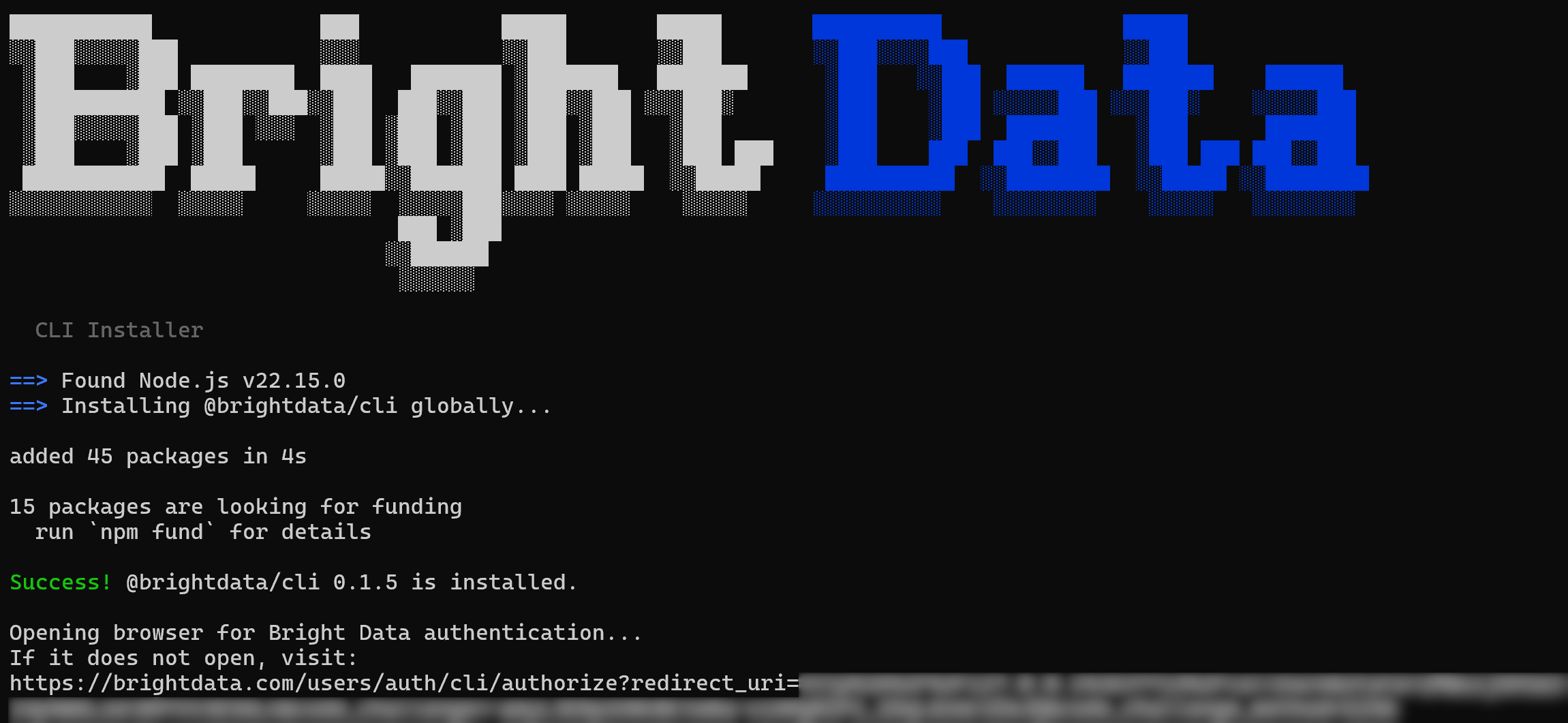 Bright Data CLI 安装器