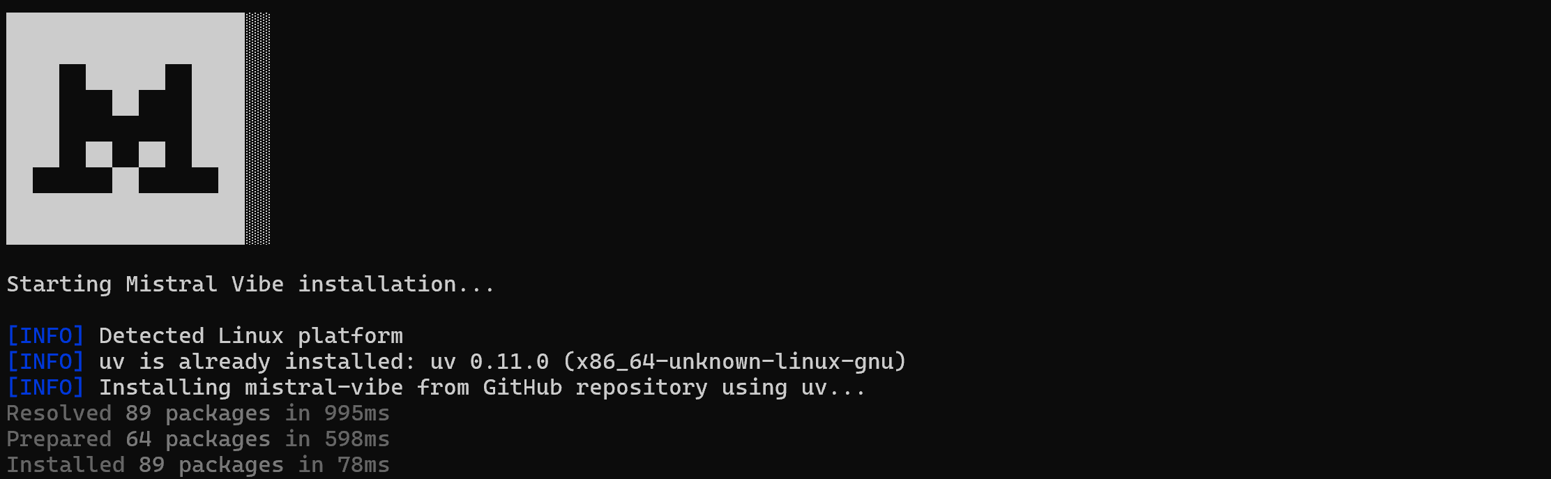 Mistral Vibe 安装工具