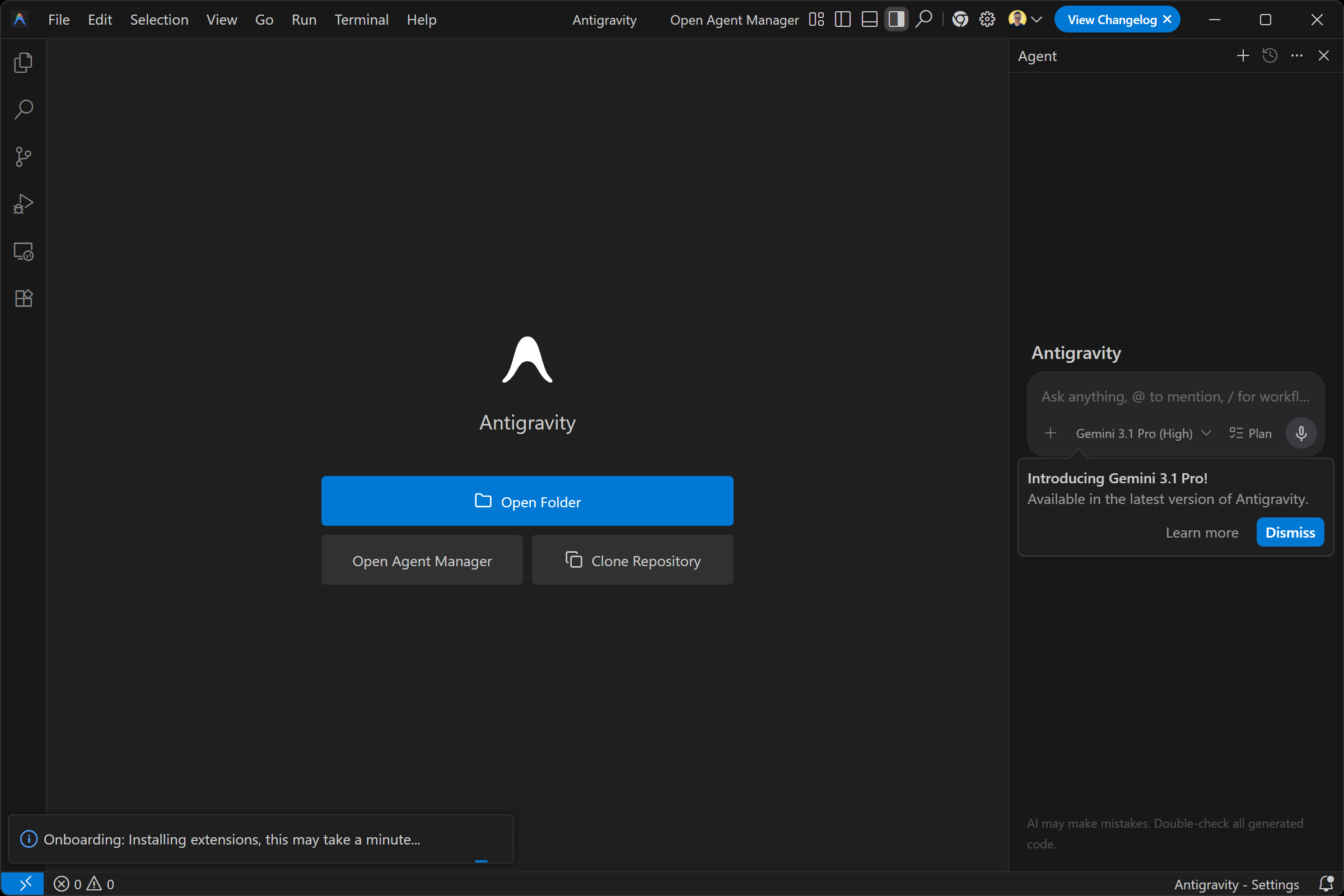 Google Antigravity IDE