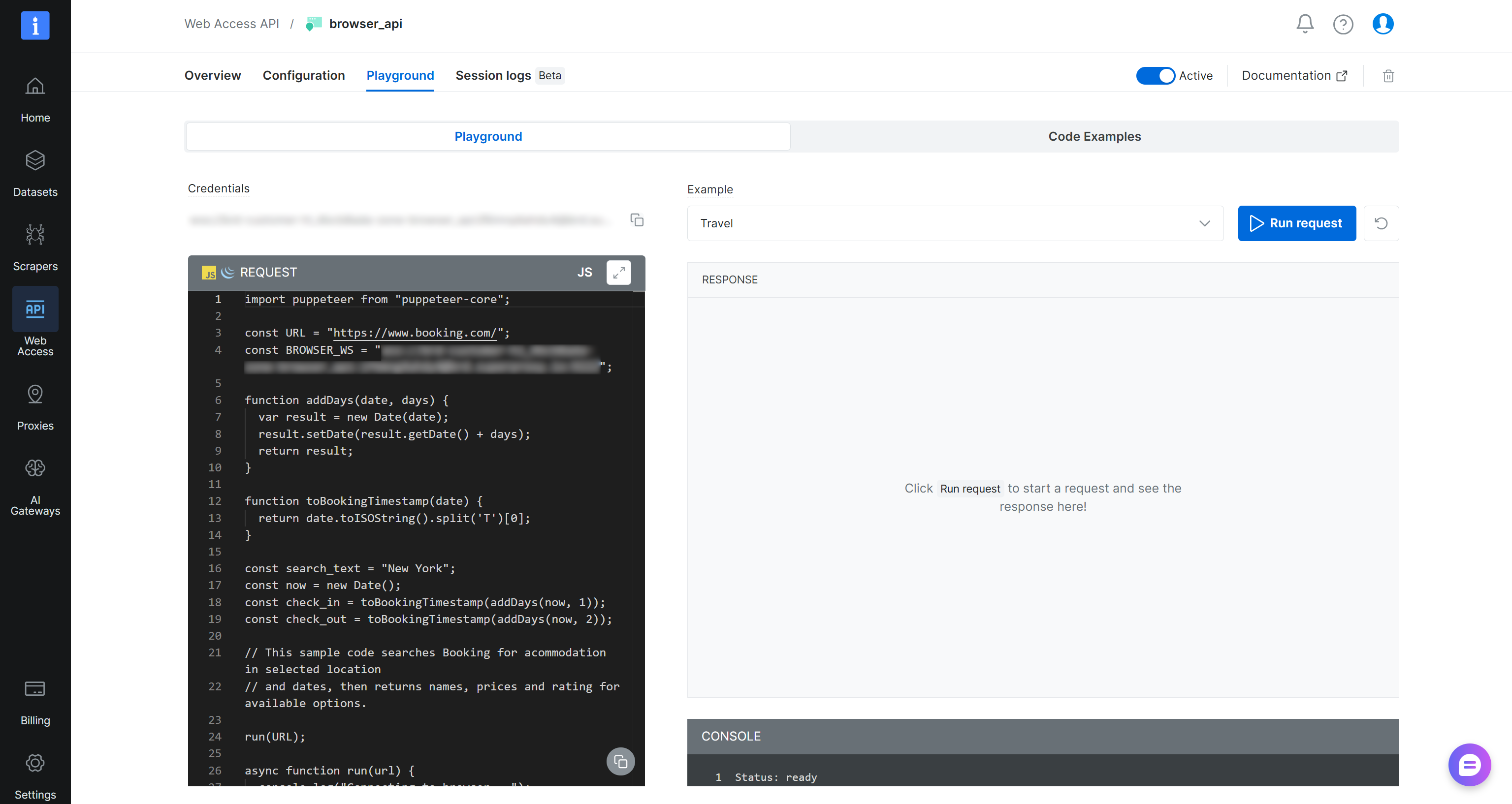 Browser API Playground