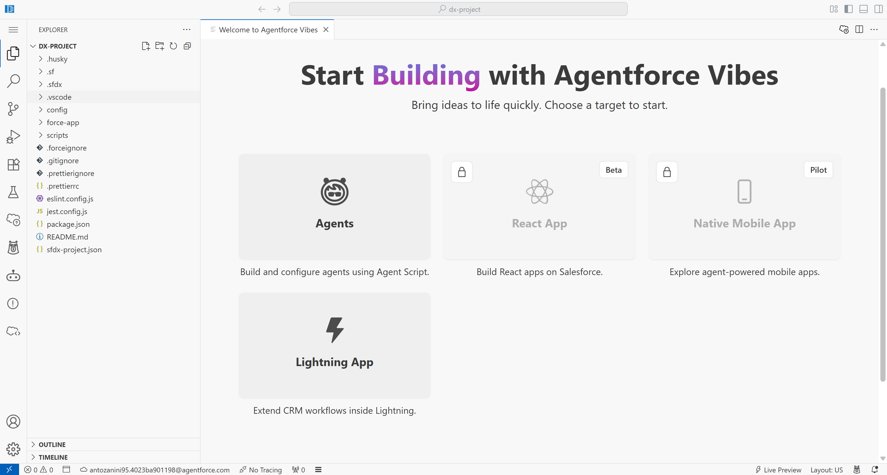 Agentforce Vibes IDE