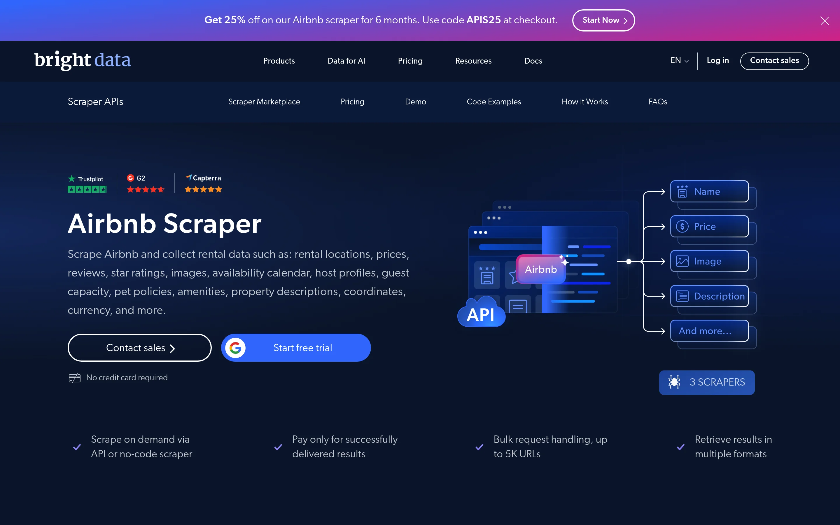 Bright Data Airbnb 爬虫工具