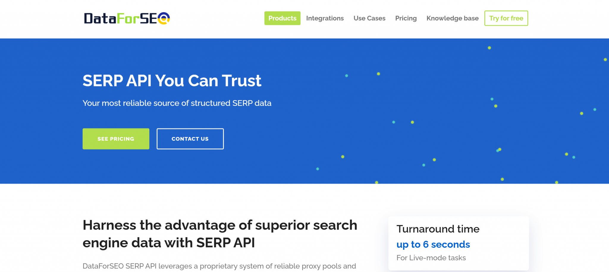 DataForSEO 的搜索引擎 API