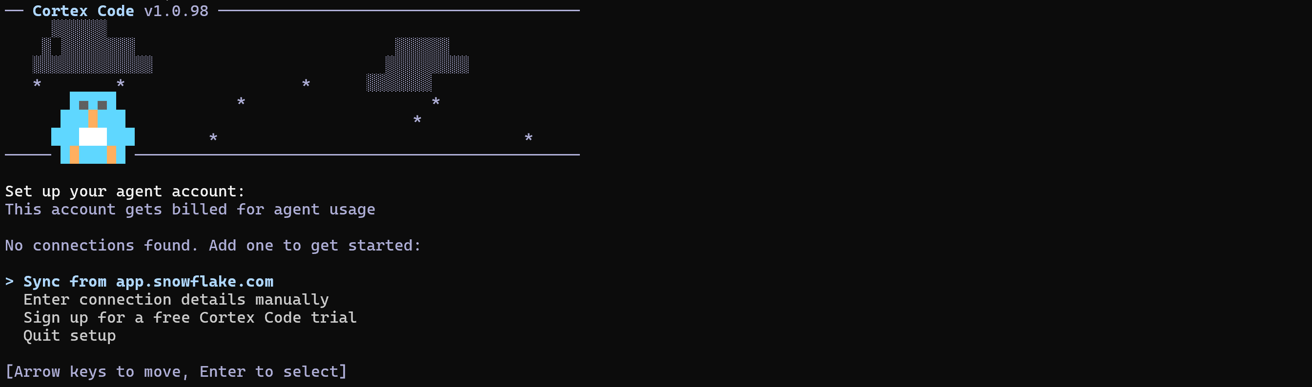 Cortex Code 认证流程