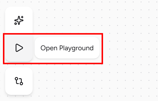 点击 “Open Playground” 按钮