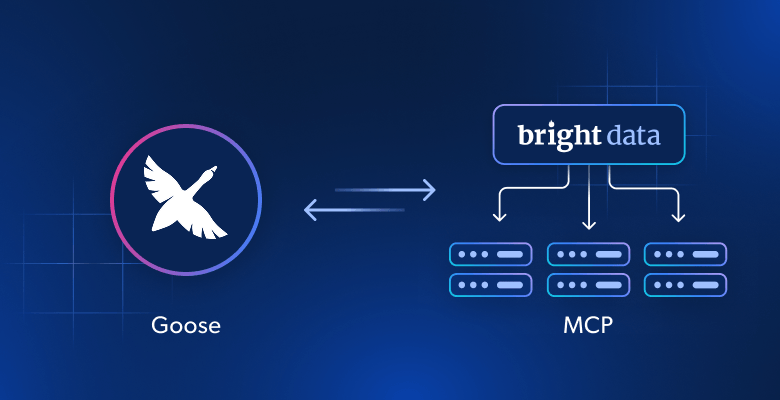 搭配 Bright Data 的 Web MCP 的 Goose
